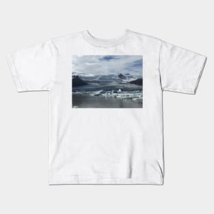 Glacier Lagoon in Jökulsárlón Iceland Kids T-Shirt